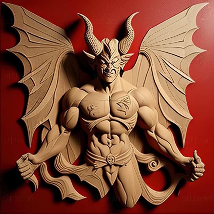 3D модель Человек-дьявол Го Нагай (STL)